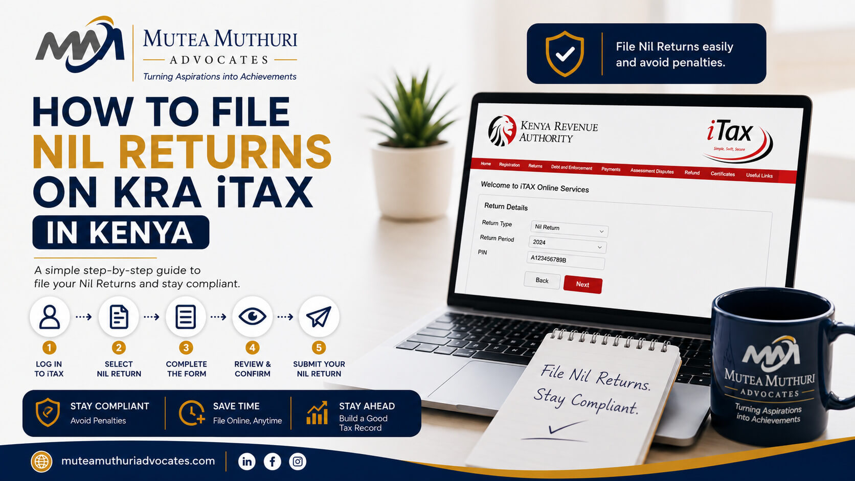 How to File Nil Returns on KRA iTax in Kenya